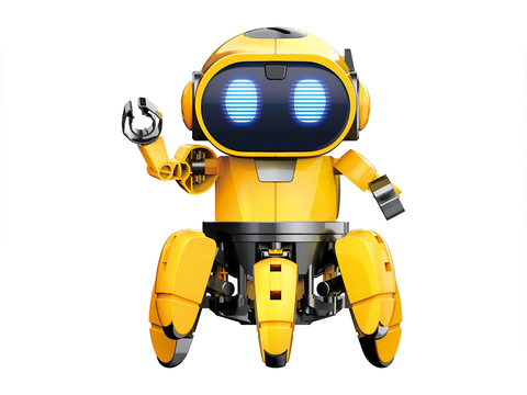 六足歩行ロボット「フォロ」がタチコマ可愛い! 赤外線レーダーや追従モードを搭載