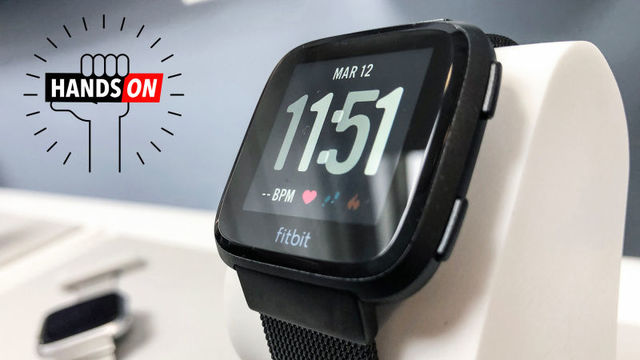 Fitbit Versaハンズオン:Pebbleの魂を受け継いだスマートウォッチ