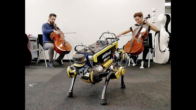 あれ、ちょっとかわいい…？ 音楽に合わせてダンスする犬型救助ロボット「ANYmal 」
