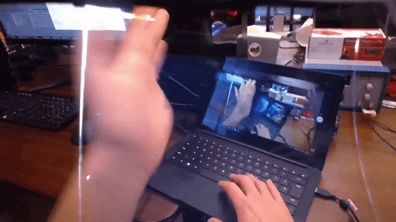 スマートウォッチはもう時代遅れ？ Leap Motionの「バーチャルウェラブル」が完全に未来にいっちゃってる