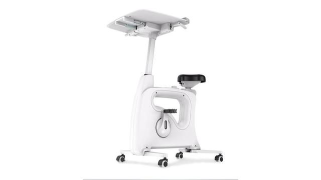 座り仕事をしながらワークアウトができるエクササイズマシーン「FlexiSpot V9」