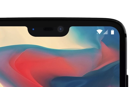 最新スマホのノッチ旋風が止まらない。OnePlus 6の上部画像が公開
