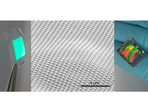 新開発、食べることができる玉虫色のうつくしいフィルム