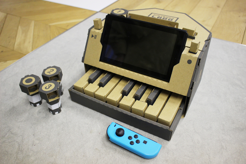 「はぁ〜なるほど!」が飛び交った、『Nintendo Labo』のピアノをハンズオン