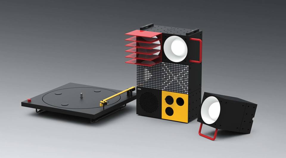 IKEAから北欧オシャレなスピーカーやターンテーブルが登場。もちろん組立て式