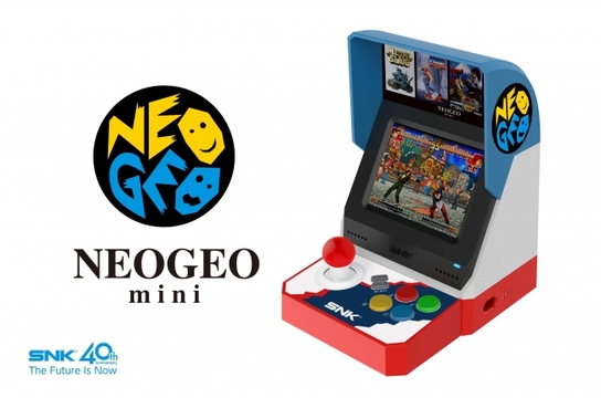 あの筐体が手のひらサイズに! 「NEOGEO mini(ネオジオミニ)」がきたよ!