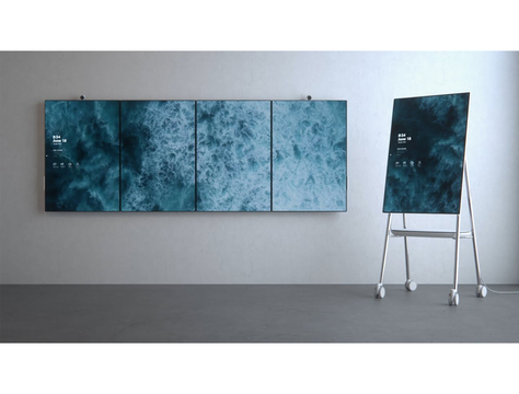 今度は壁掛け50.5インチだ。マイクロソフトのSurface Hub 2、でか画面チャレンジ