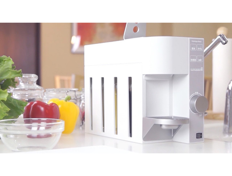 クックパッドのレシピ連動調味料サーバー｢OiCy Taste｣、コンセプトモデルだけど絶対便利だから本当に作ってほしい