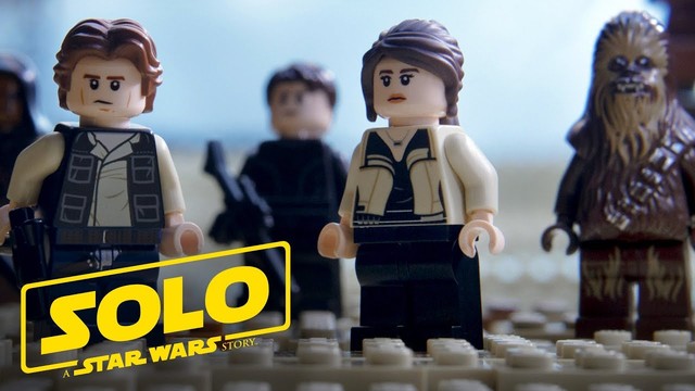 全編これでもいい。公式がレゴで再現した映画『ハン・ソロ/スター・ウォーズ・ストーリー』予告編