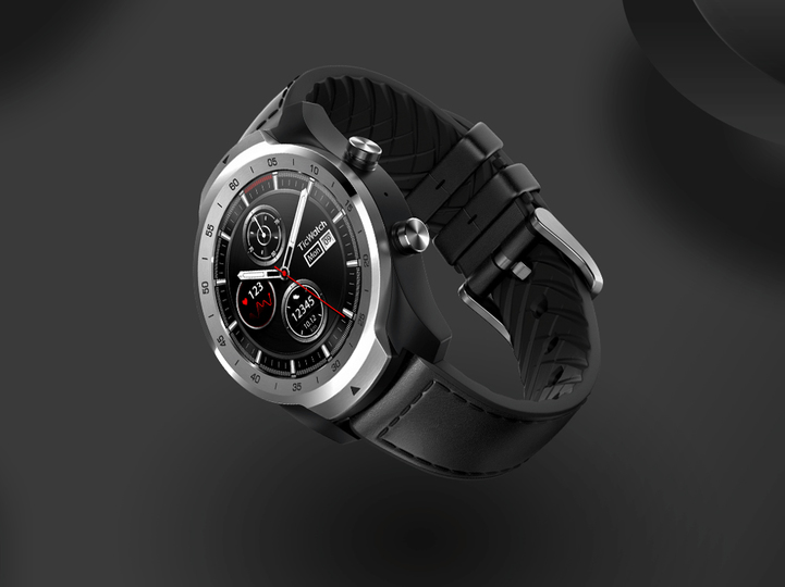 ディスプレイ2枚重ねでバッテリー節約、Google Payもついたスマートウォッチ「TicWatch Pro」