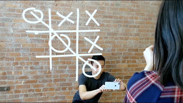 GoogleのAR落描きアプリがアップデート。iOSとAndroidで同時に遊べるように