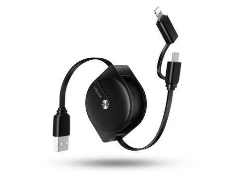 【本日のセール情報】Amazonタイムセールで最大80%以上オフも！ Lightning対応の2in1巻取り式USB充電ケーブルやスマホ用防水ケースがお買い得に