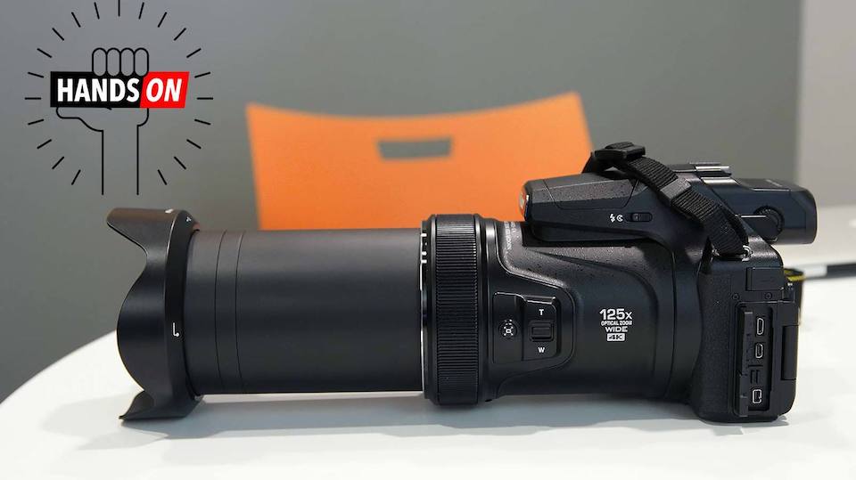 ニコン「COOLPIX P1000」ハンズオン：125倍ズームとは何ごとか