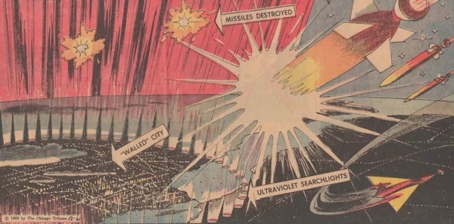 1959年に考えられていた、街ごと護る“対ミサイル・バリア”