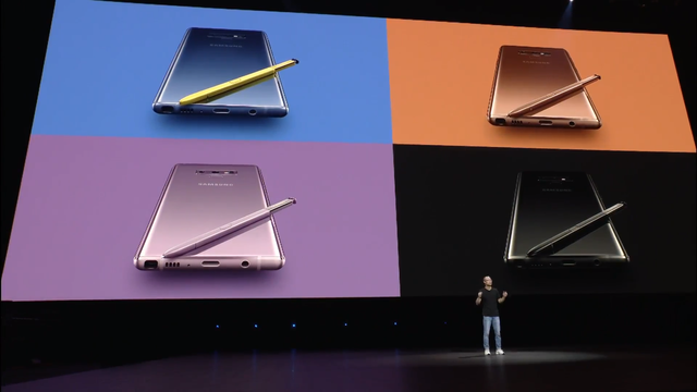 Galaxy Note 9、リーク通りで登場!