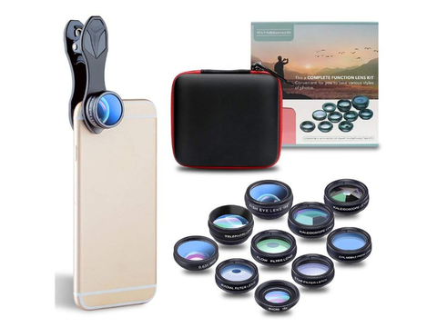 【きょうのセール情報】Amazonタイムセールで80%以上オフも! 10in1のスマホレンズセットやホテル仕様の防菌防臭まくらがお買い得に