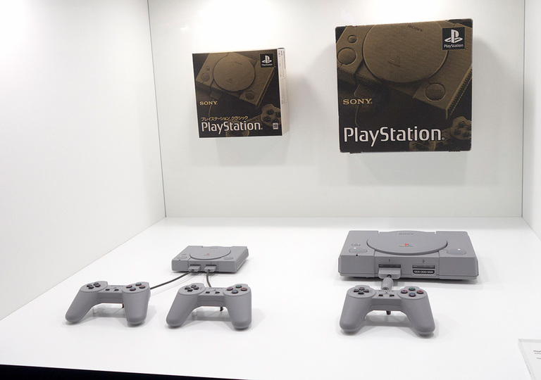 『プレイステーション クラシック』実機展示! 箱が懐かし欲しい! #TGS2018