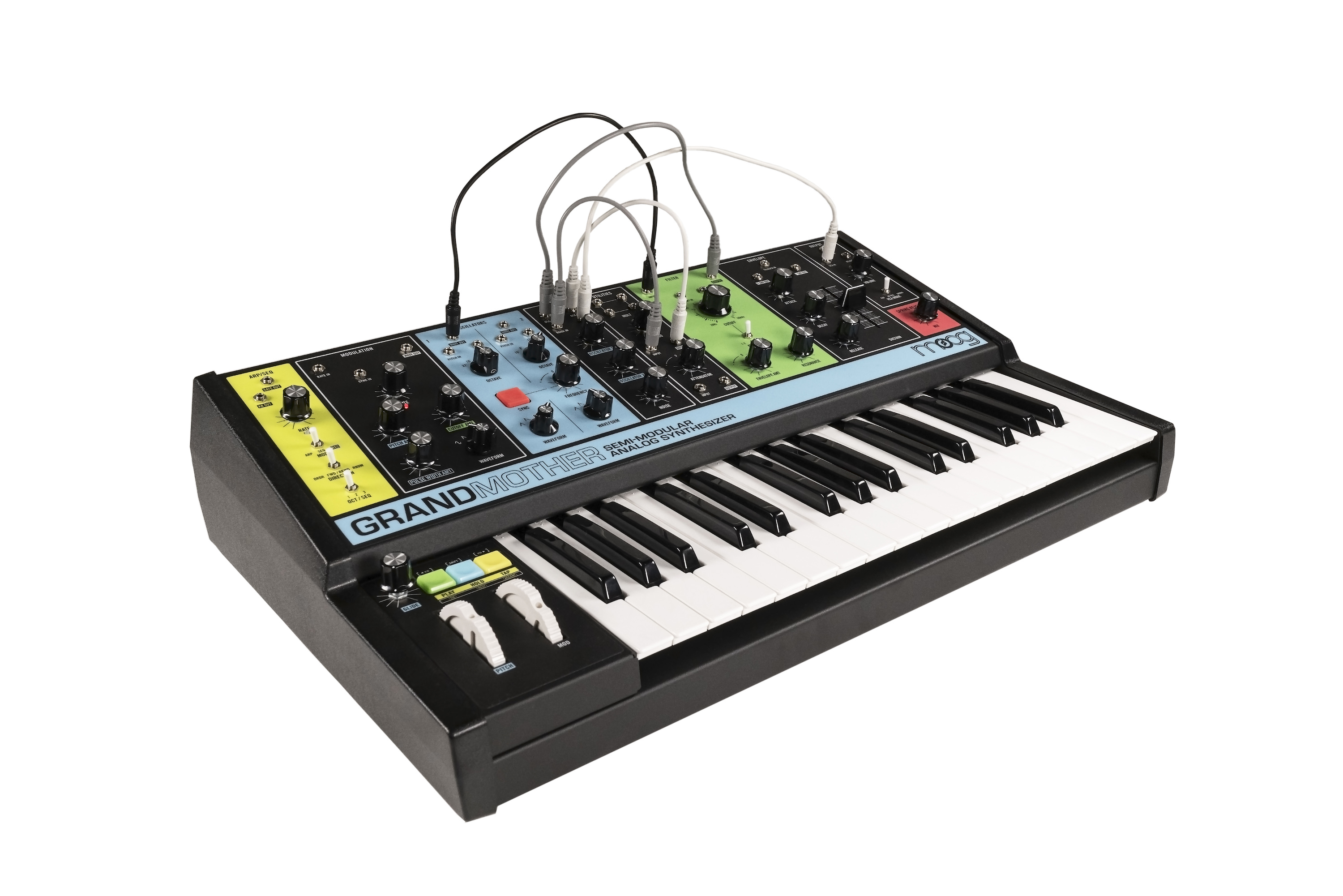 セミ・モジュラーシンセ「Moog Grandmother」がKORGより発売