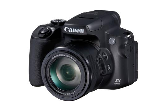 お月様もでっかく写る。最大1,365mmのコンパクトデジカメ「PowerShot SX70 HS」12月発売