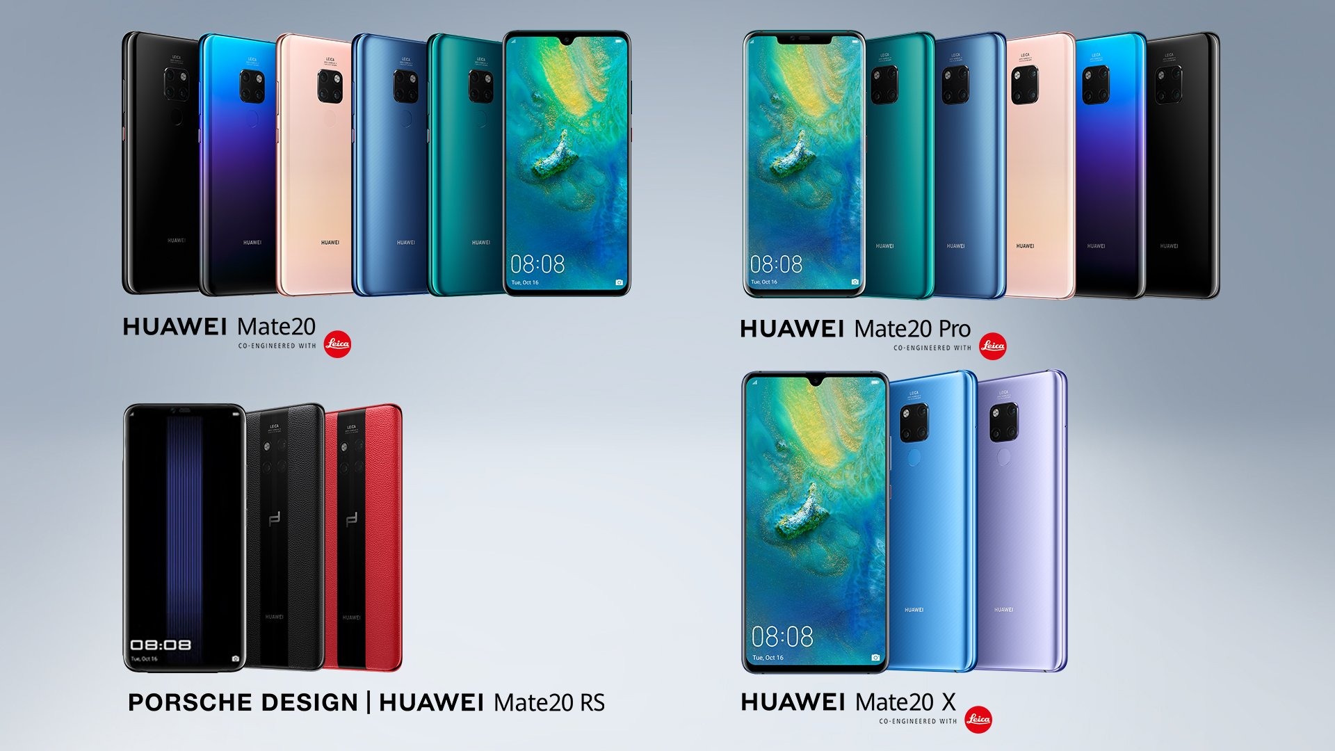 Mate 20だけで5機種も！ HUAWEI新製品ラッシュがどうかしてた