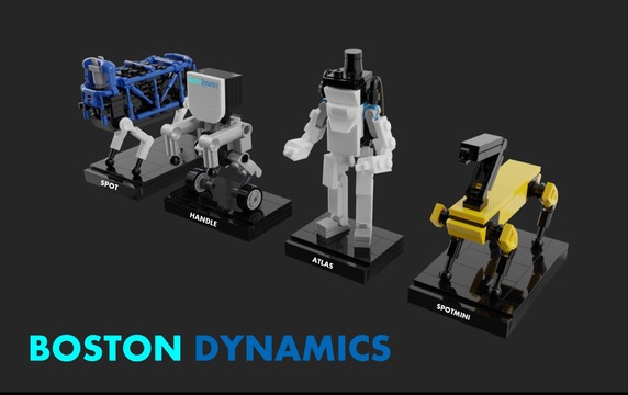 ボストン・ダイナミクスのロボたちをレゴで可愛く再現