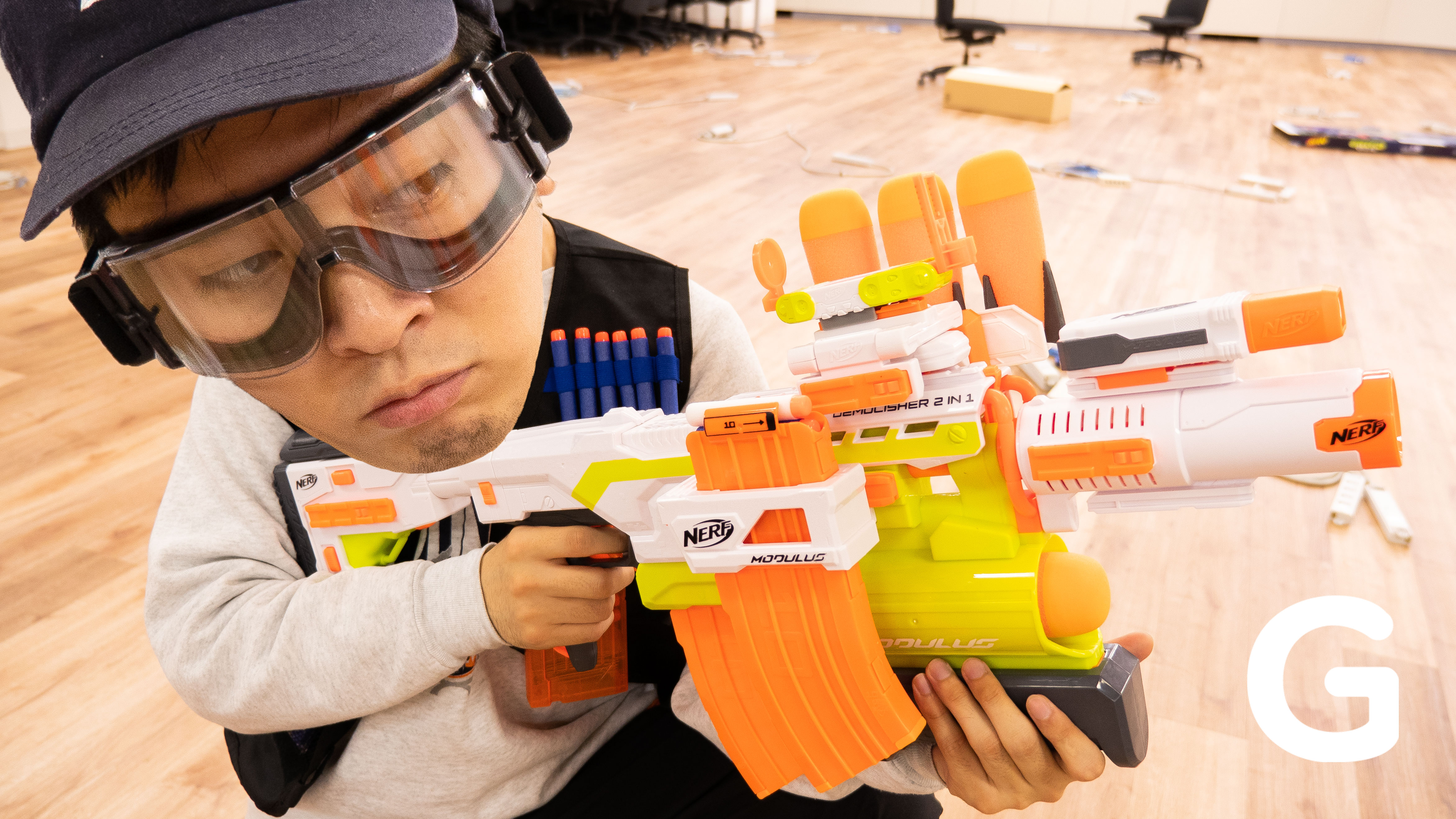 プレゼントします アメリカのおもちゃ銃 Nerf 開封編 ギズモード ジャパン