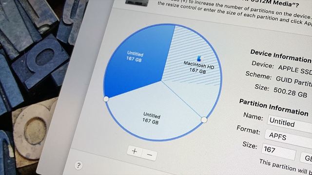 macOSとWindowsを1台で使いたい!デュアルブートに使える「パーティション分割」の方法