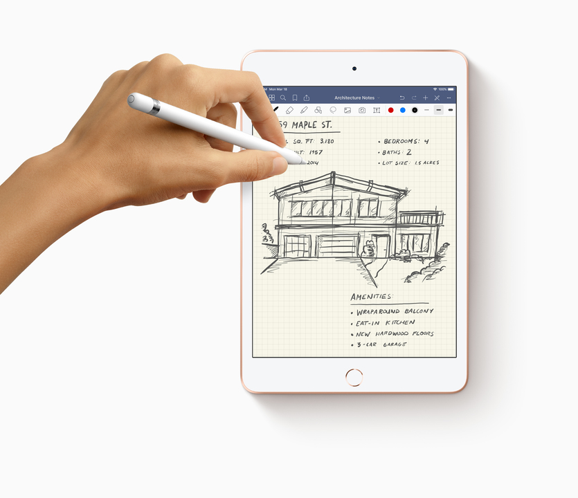 New-iPad-Mini-Apple-Pencil-with-hands-drawing-03162019