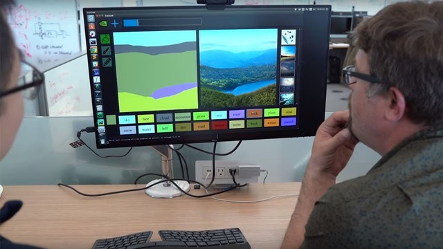 超簡単なラクガキから超リアルな画像を生成するNVIDIA「GauGAN」