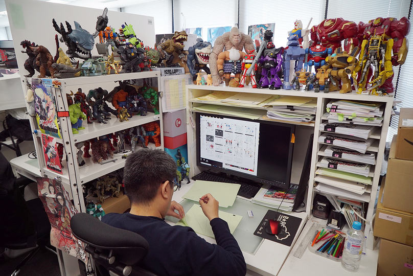 スタジオ見学編 Triggerがおくる激アツ映画 プロメア は ここで生まれたッ ギズモード ジャパン