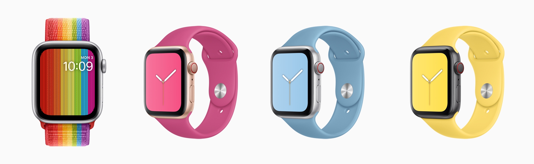 Apple Watchにnewバンド4種登場 夏モデルはサワヤカです Wwdc19 ギズモード ジャパン