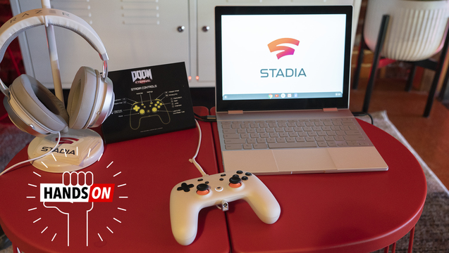 Googleのゲーム・ストリーミング・サービス「Stadia」ハンズオン:おいおい、Chromebookで最新FPSが遊べちゃったよ!