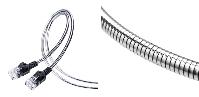 ペットもさすがに歯が立たないLANケーブル