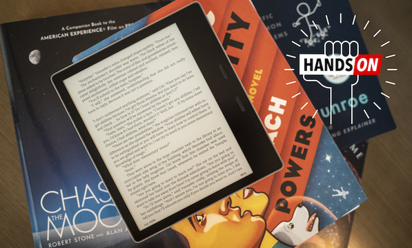 Amazonの新Kindle Oasisハンズオン:さよならブルーライト。ラグジュアリー感はさよならせず