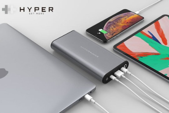 機内持ち込みの上限ジャスト！100Wh/27000mAhの万能モバイルバッテリー｢HyperJuice｣