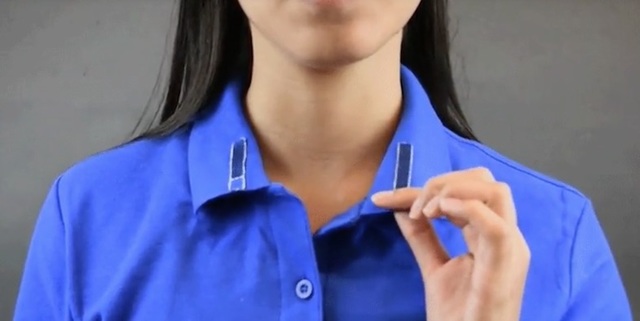 電子ファブリックの最先端。襟で!袖で!端末コントロールする近未来