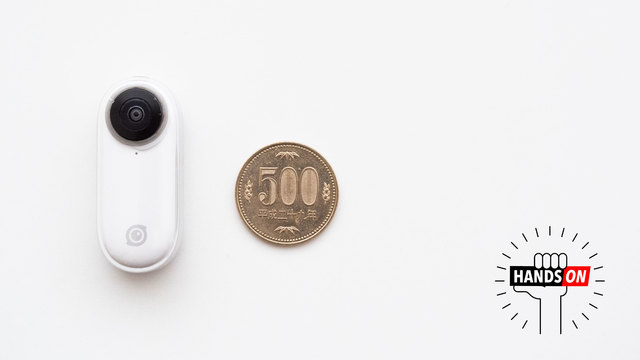 解禁! 「Insta360 GO」ハンズオン:つまめるサイズのアクションカム!