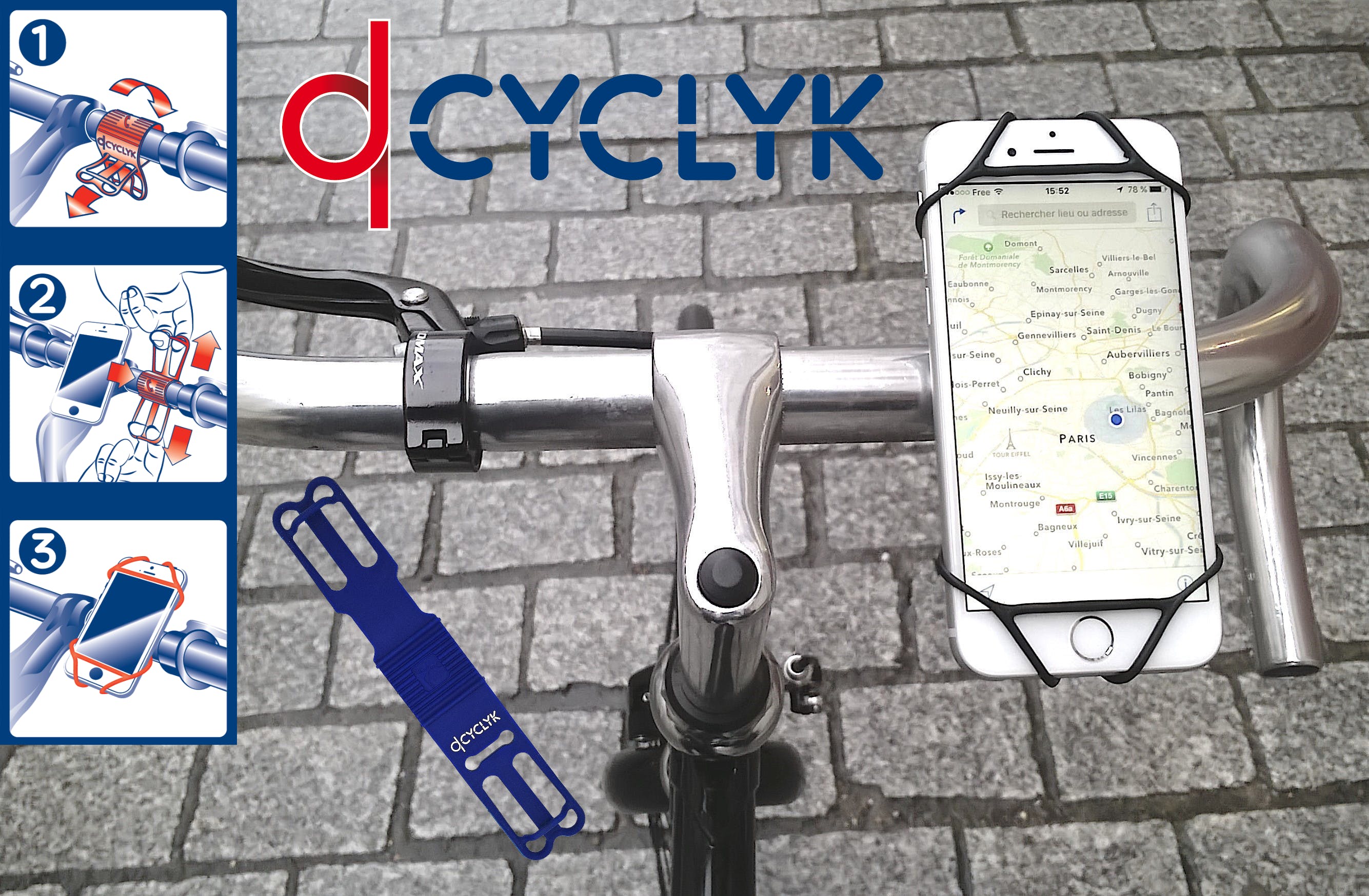 fishoaky 自転車ホルダー 脱着
