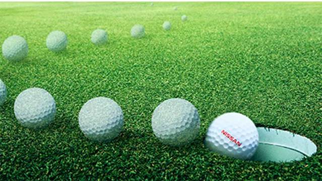 チートじゃないよテクノロジーだよ。日産が作った勝手にカップを目指すゴルフボール