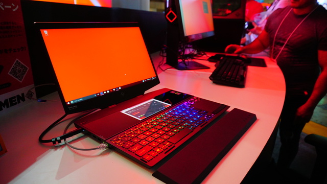 HPのデュアルスクリーン搭載のゲーミングノートPCを体験! で、これ便利なの? #TGS2019