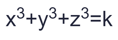 x^3+y^3+z^3=3