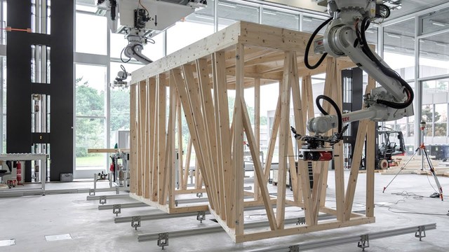 ヘンテコな形の建物でもアルゴリズムで組み上げちゃうロボット