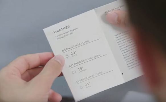 Google謹製アプリ、まさかの紙製スマホを実現!