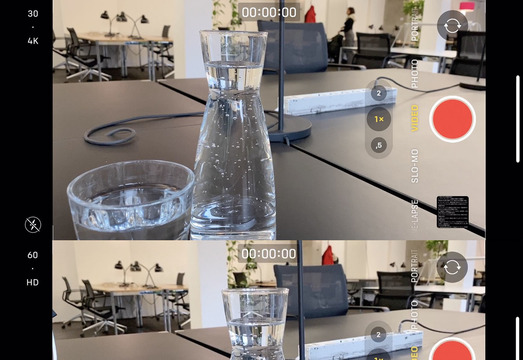 iPhoneの動画撮影設定、iOS 13.2ではカメラアプリで変更できます