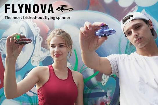 ハンドスピナーはまだまだ進化する。回転で宙に浮く｢FlyNova｣