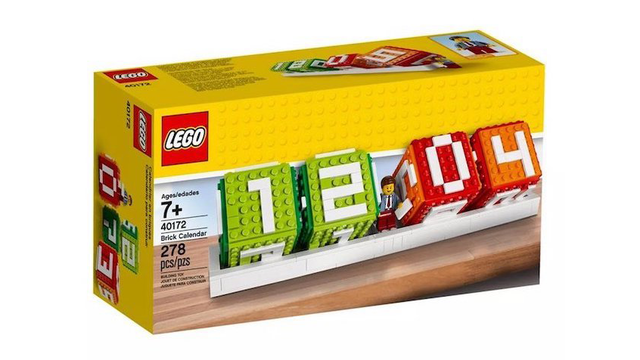 レゴなのに実用的! ポップで可愛い公式レゴの卓上カレンダー