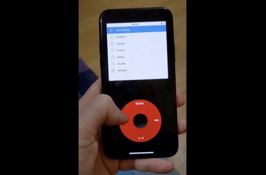ついにiPhoneのiPod Classic化アプリが登場。ただしスキン適応です