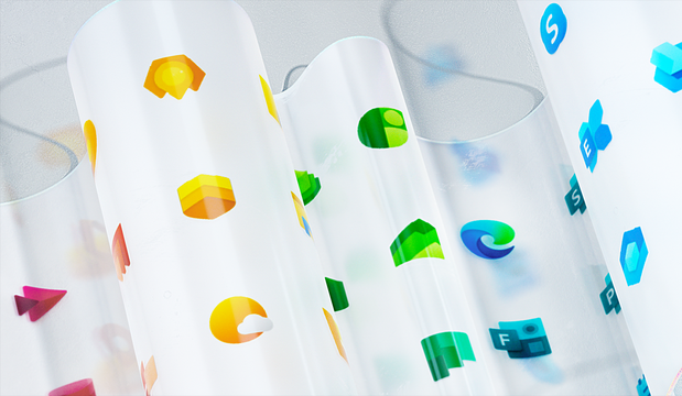 MicrosoftがWindowsなどの新ロゴデザインを公開してるよ