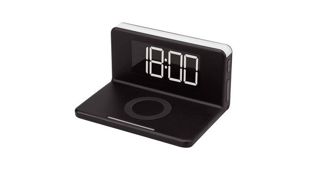 【読者限定で20%オフに】ワイヤレス充電器と目覚まし時計、ナイトライトが合体! コンパクトで枕元がスッキリ