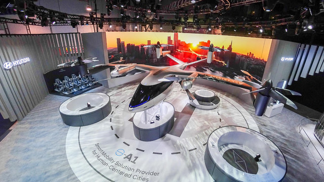 ヒュンダイとUberが空飛ぶタクシー開発で提携を発表 #CES2020